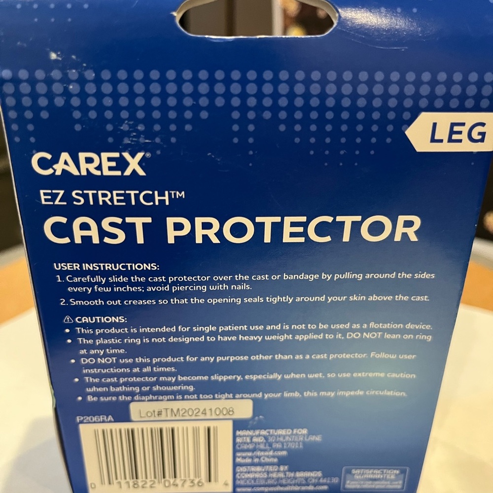 Blue Cast Protector - Picture 4 of 4